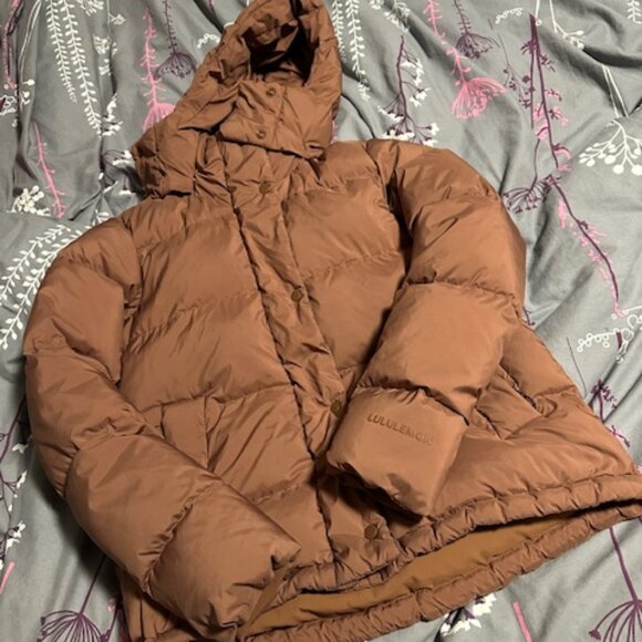 LUlulemon WUnder Puff Jacket size 2 Roasted brown - Picture 1 of 6